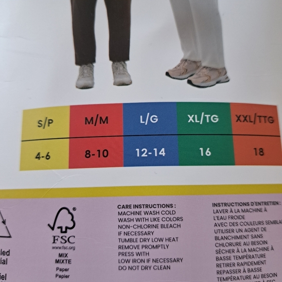 New! Bench Waffle Cargo Lounge Pants 2 Pack Women's XL Cream Brown Casual - Picture 11 of 15